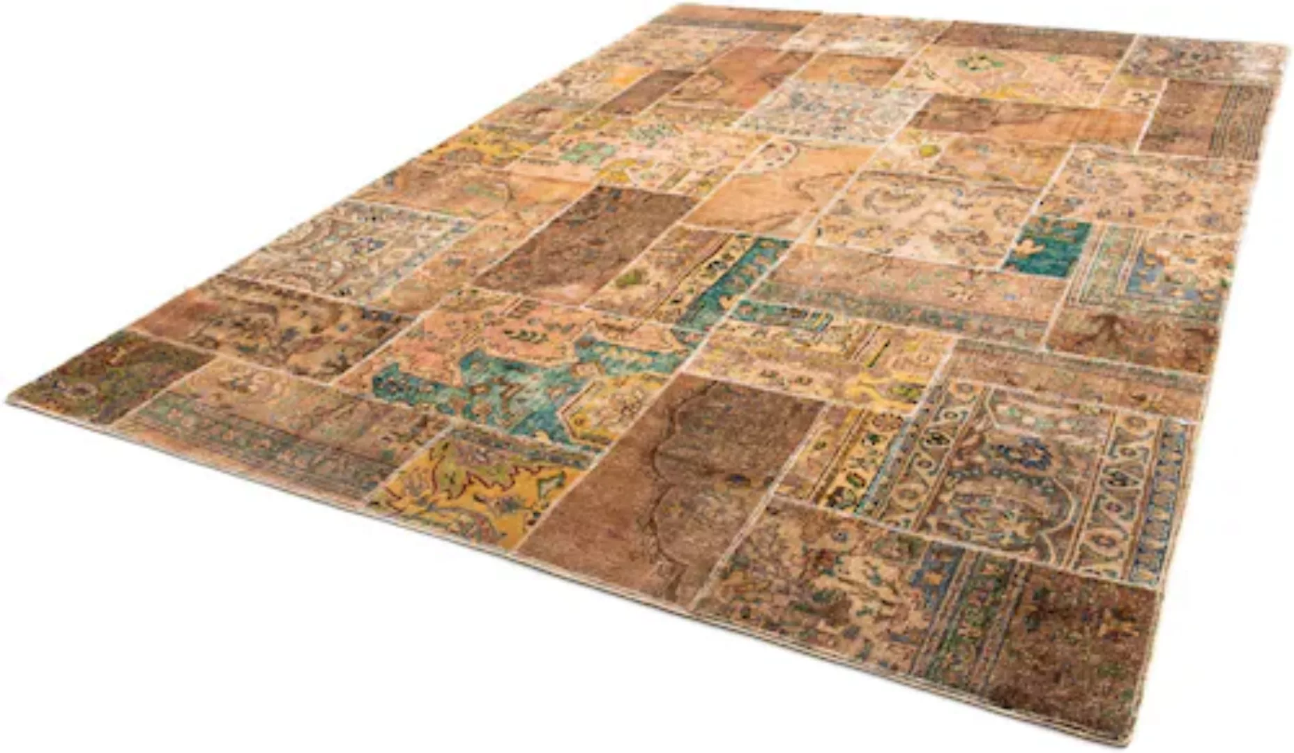 morgenland Teppich »Patchwork - 304 x 213 cm - mehrfarbig«, rechteckig günstig online kaufen