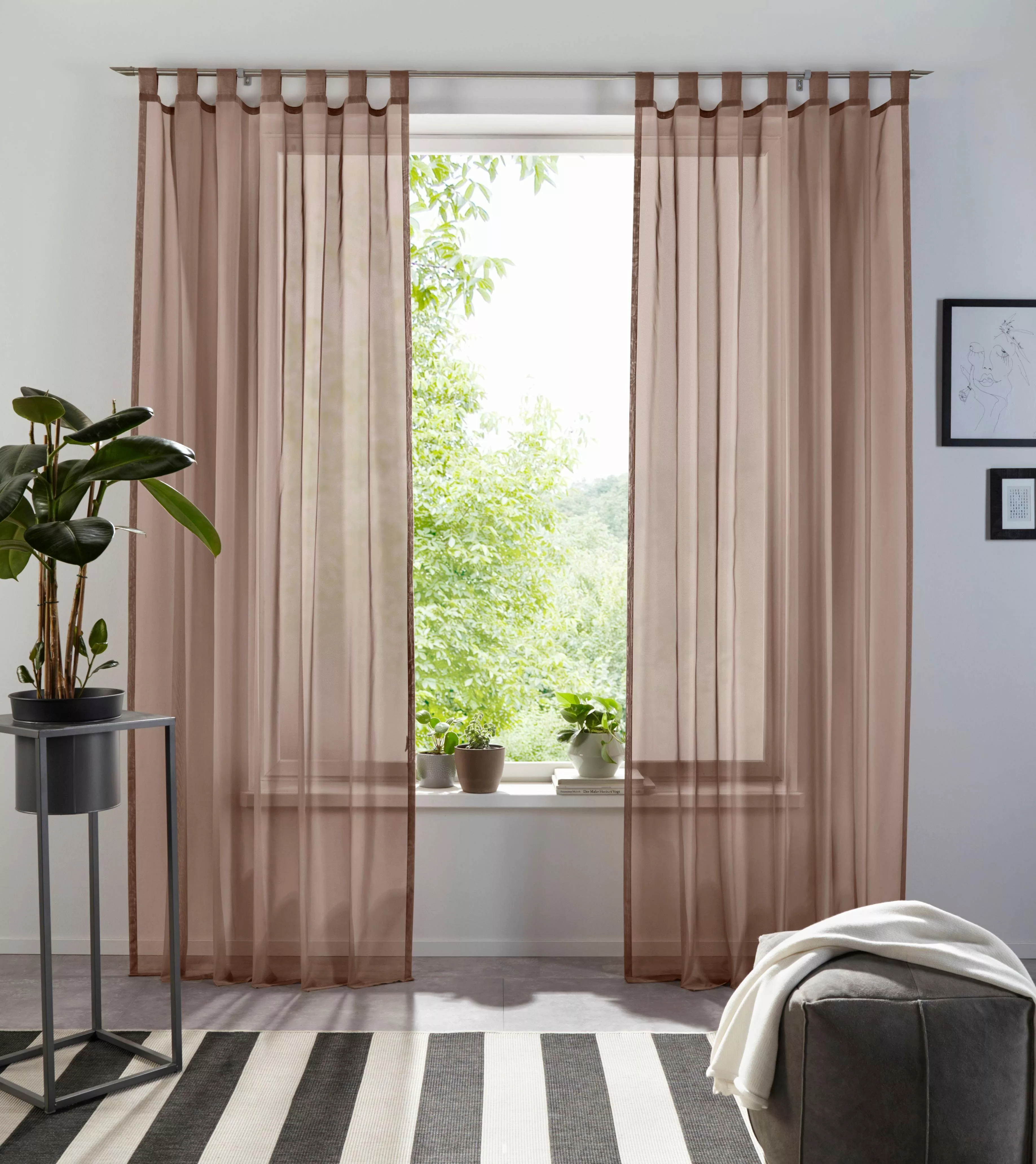 my home Gardine XANA mit Ösen, günstig online kaufen