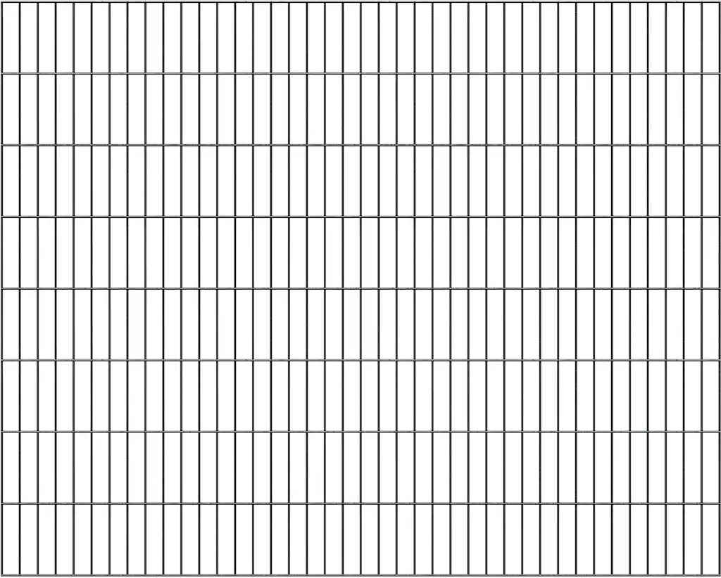 Alberts Doppelstabmattenzaun "Doppelstab-Gittermatte 6/5/6", LxH: 200x160 c günstig online kaufen