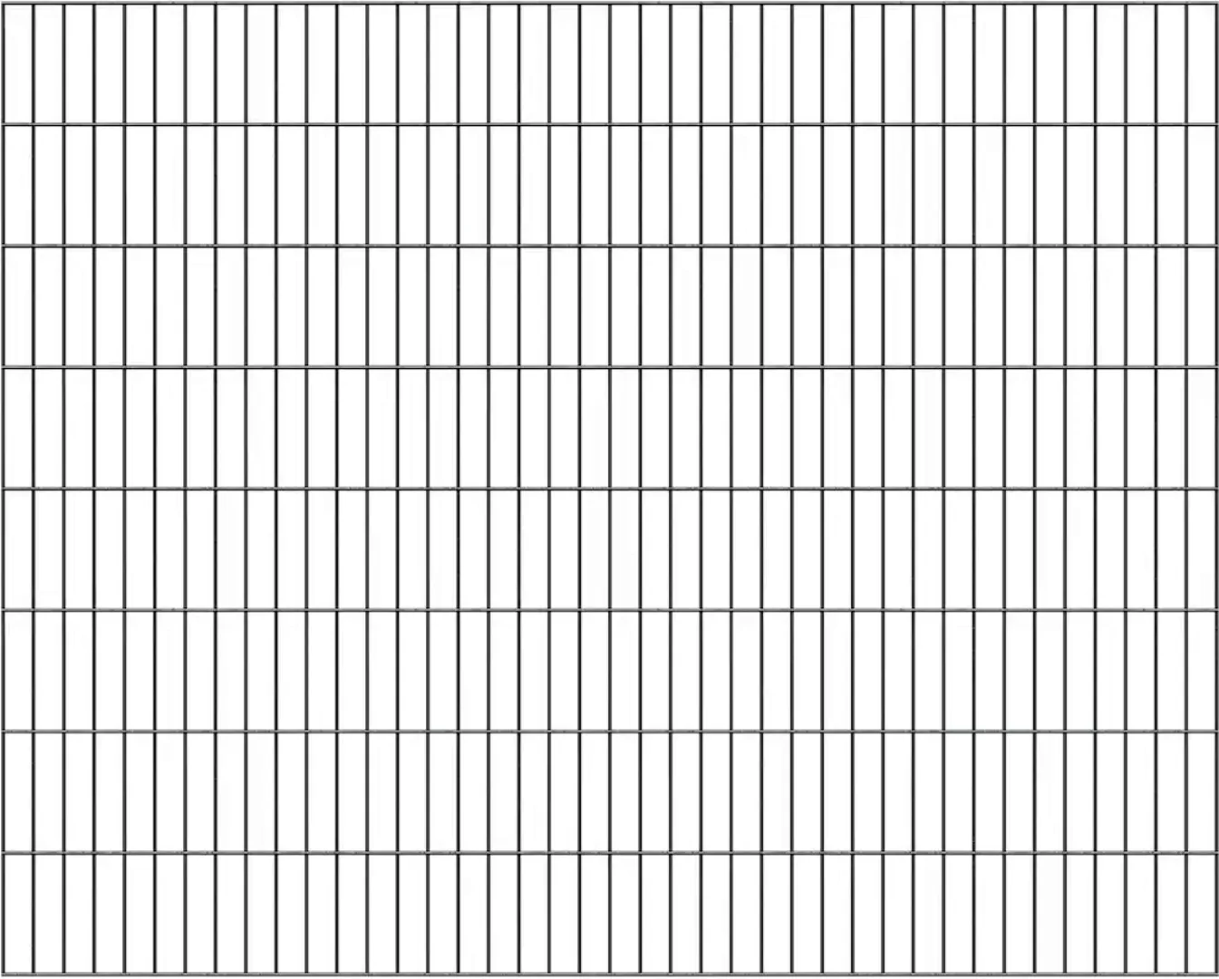 Alberts Doppelstabmattenzaun "Doppelstab-Gittermatte 6/5/6", LxH: 200x160 c günstig online kaufen