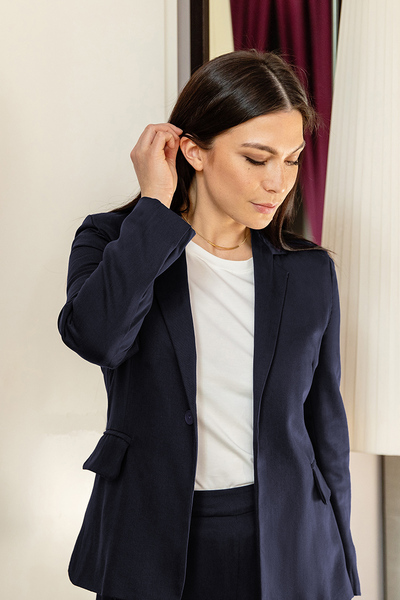 Blazer Modell Anna Aus Tencel günstig online kaufen