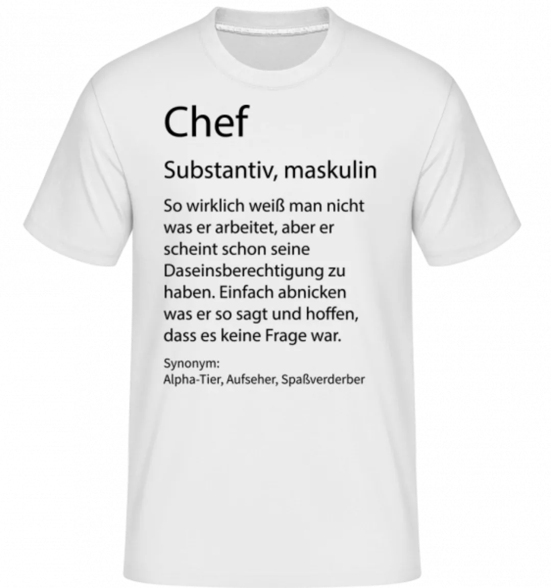 Chef Quatsch Duden · Shirtinator Männer T-Shirt günstig online kaufen