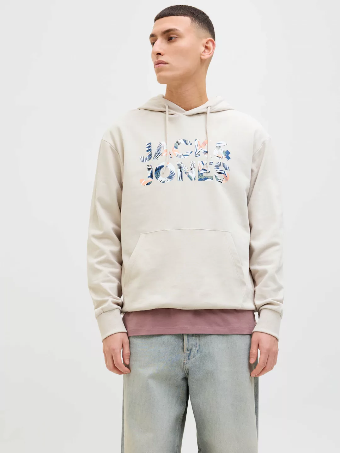 Jack & Jones Kapuzensweatshirt "JJEBRYAN CORP LOGO SWEAT HOOD NOOS", mit Lo günstig online kaufen