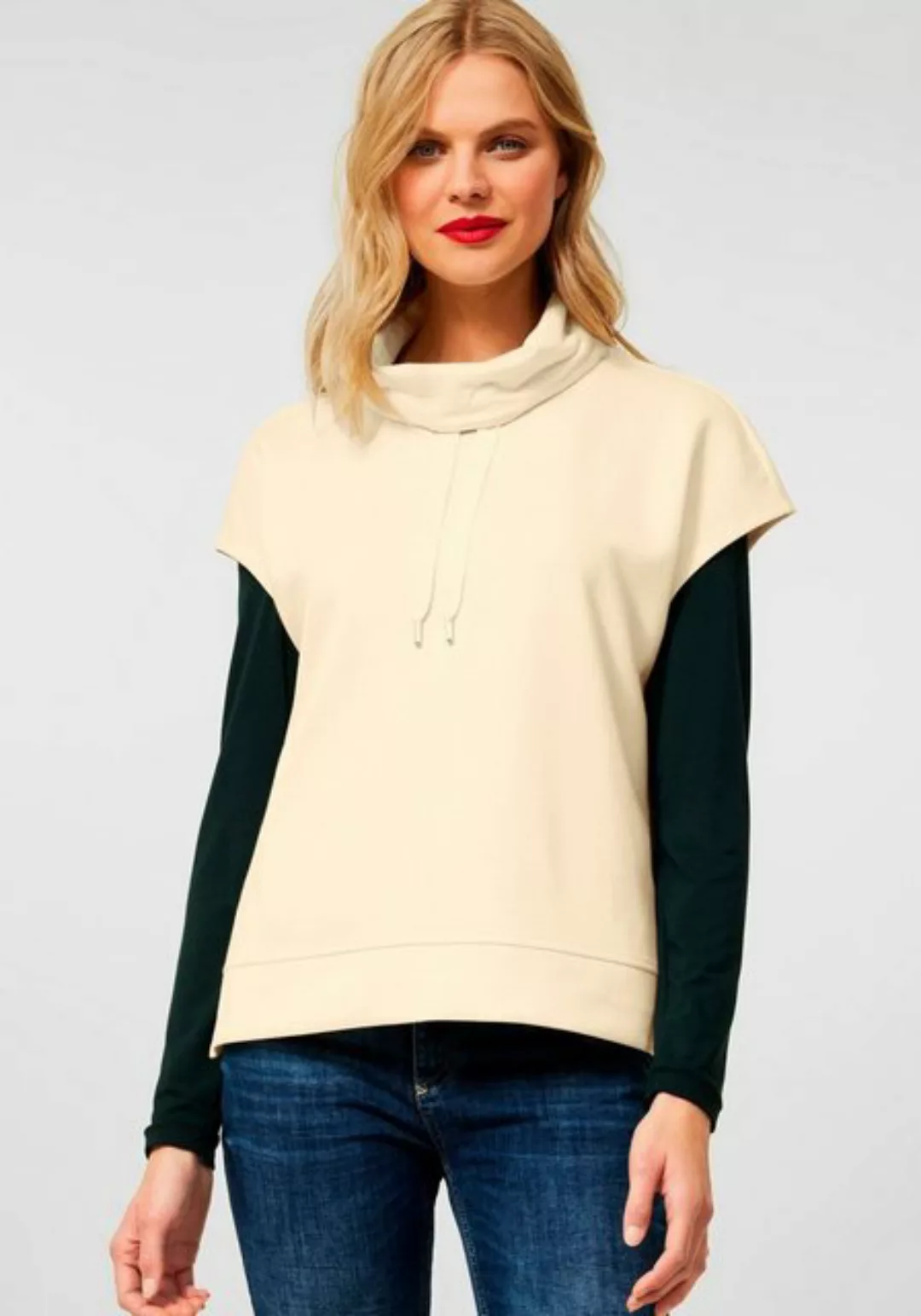 STREET ONE Sweatshirt ohne Ärmel günstig online kaufen