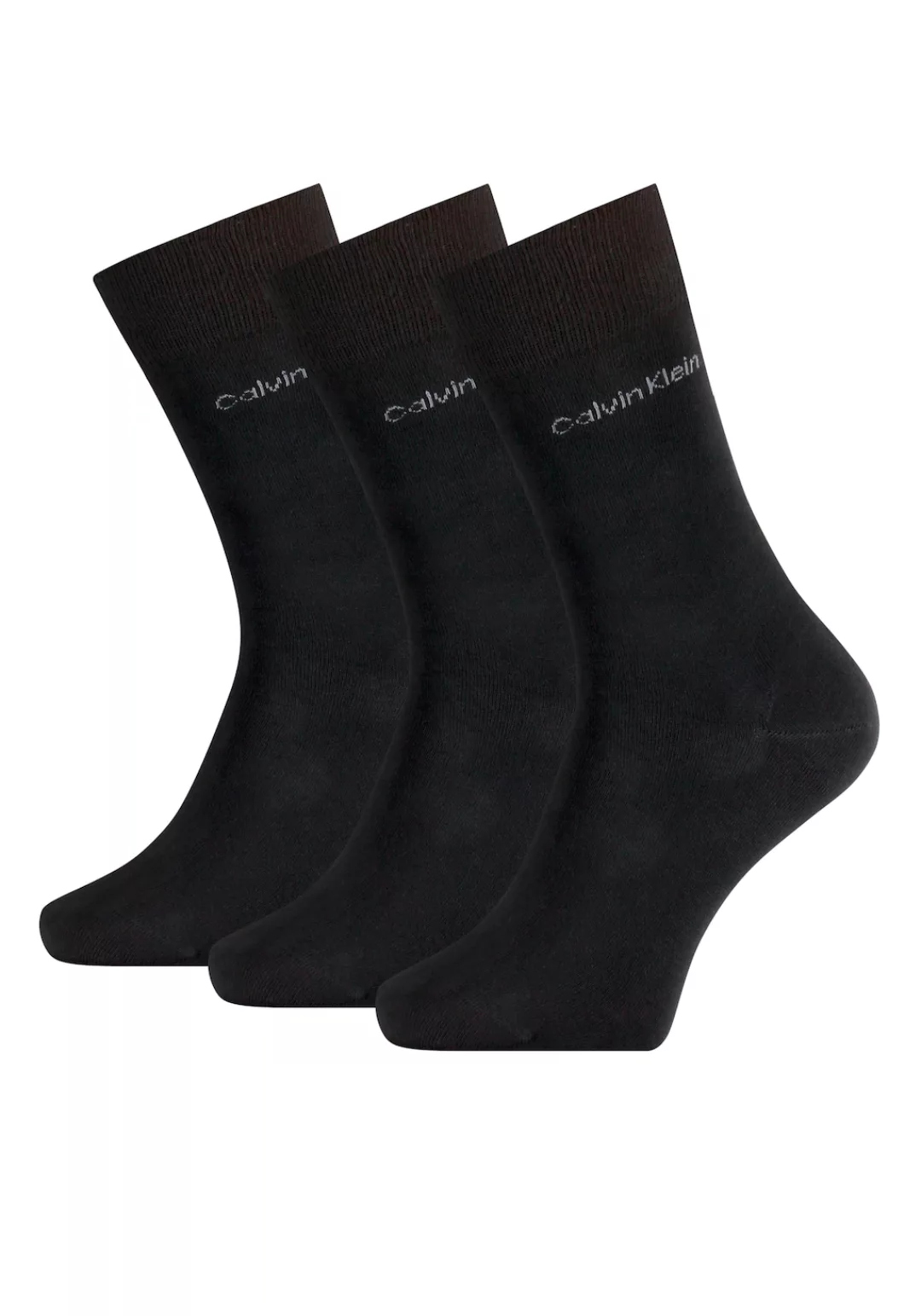 Calvin Klein Socken, (3er-Pack), mit Markenschriftzug günstig online kaufen