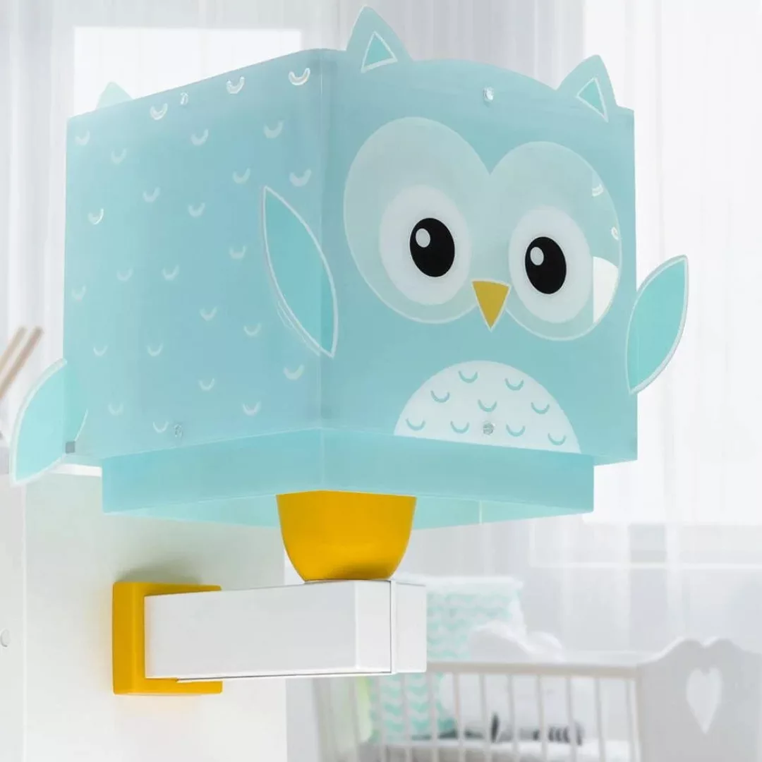 Dalber Little Owl Kinder-Wandlampe mit Eulenmotiv günstig online kaufen