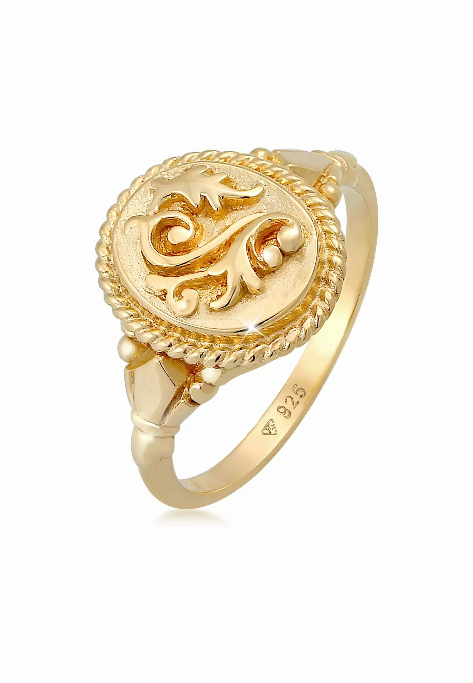 Elli Fingerring Vintage Ornament Design 925 günstig online kaufen