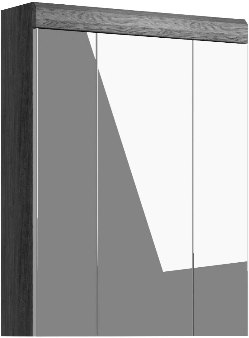 INOSIGN Badezimmerspiegelschrank "Siena, Breite 60cm, 3 Spiegeltüren, 9 Fäc günstig online kaufen