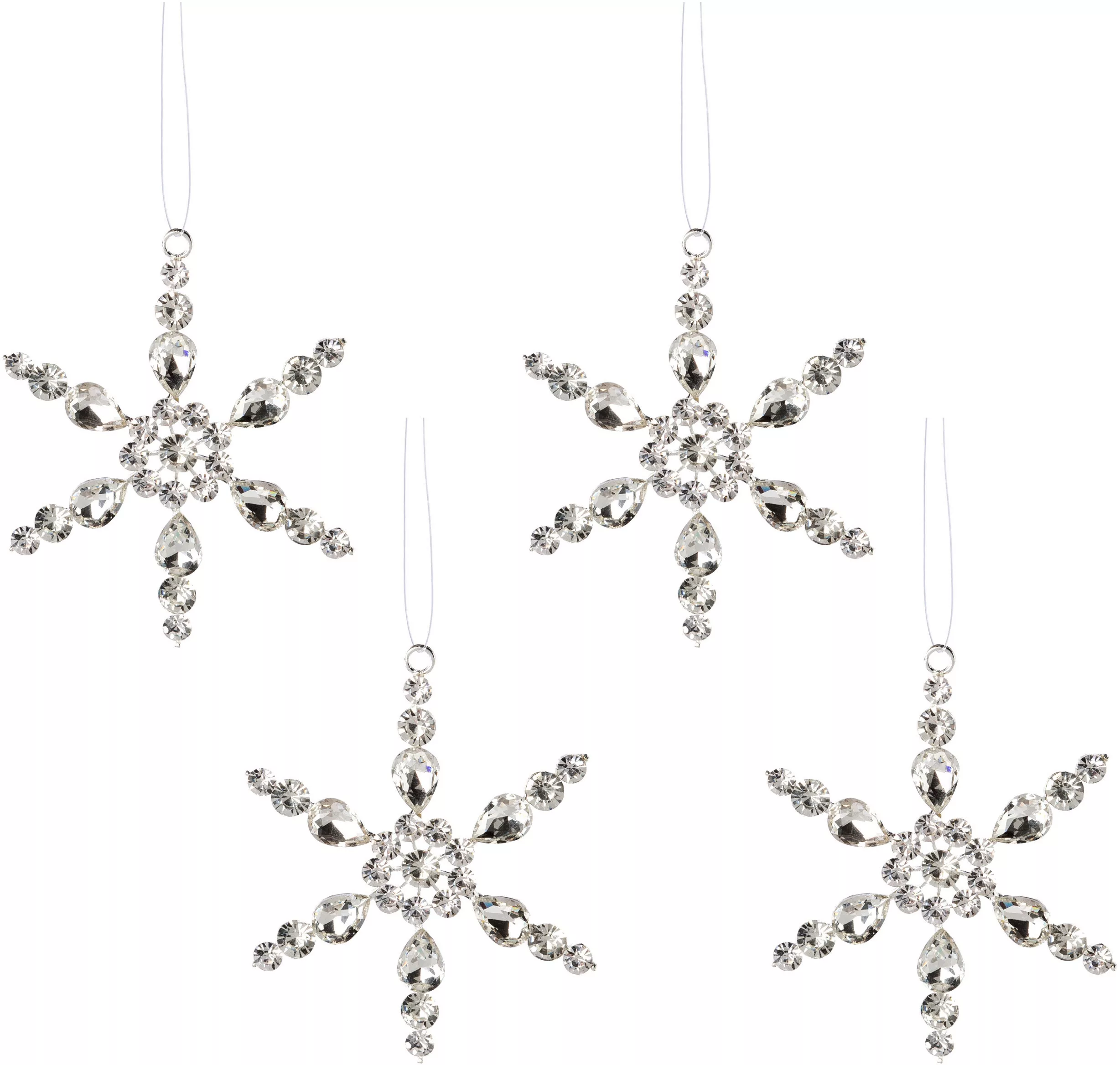Creativ deco Baumbehang "Schneeflocke, Weihnachtsdeko, Christbaumschmuck", günstig online kaufen