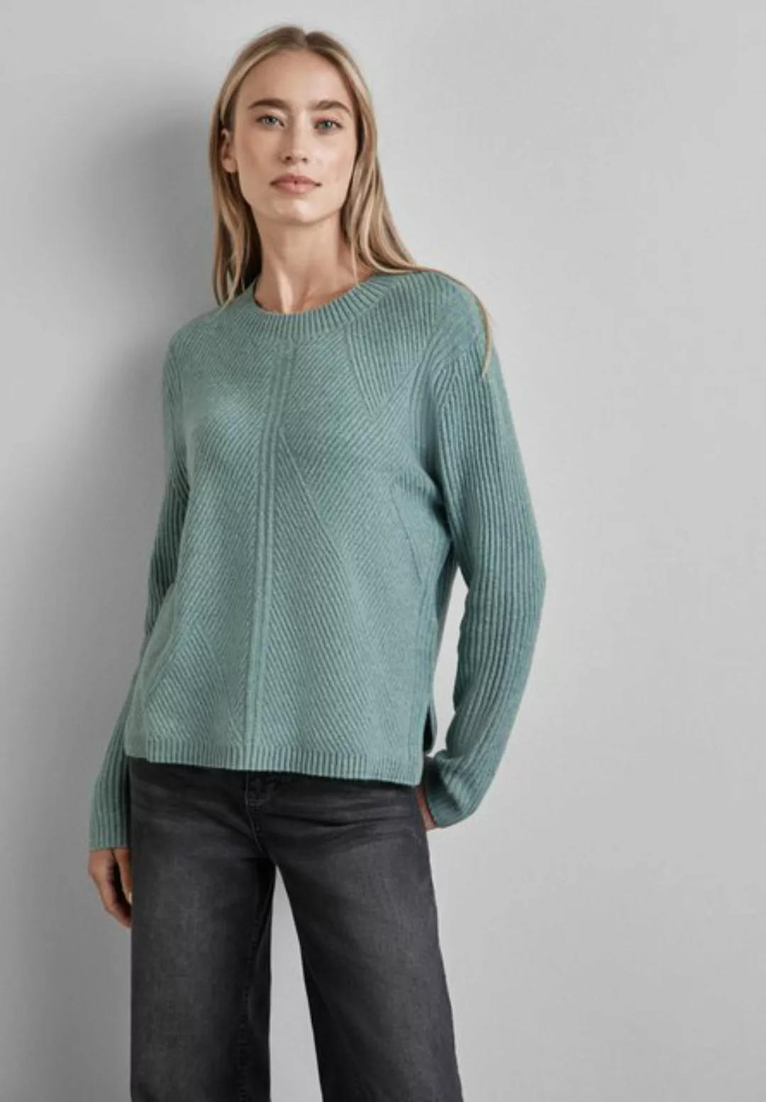 STREET ONE Strickpullover, aus softem Materialmix günstig online kaufen