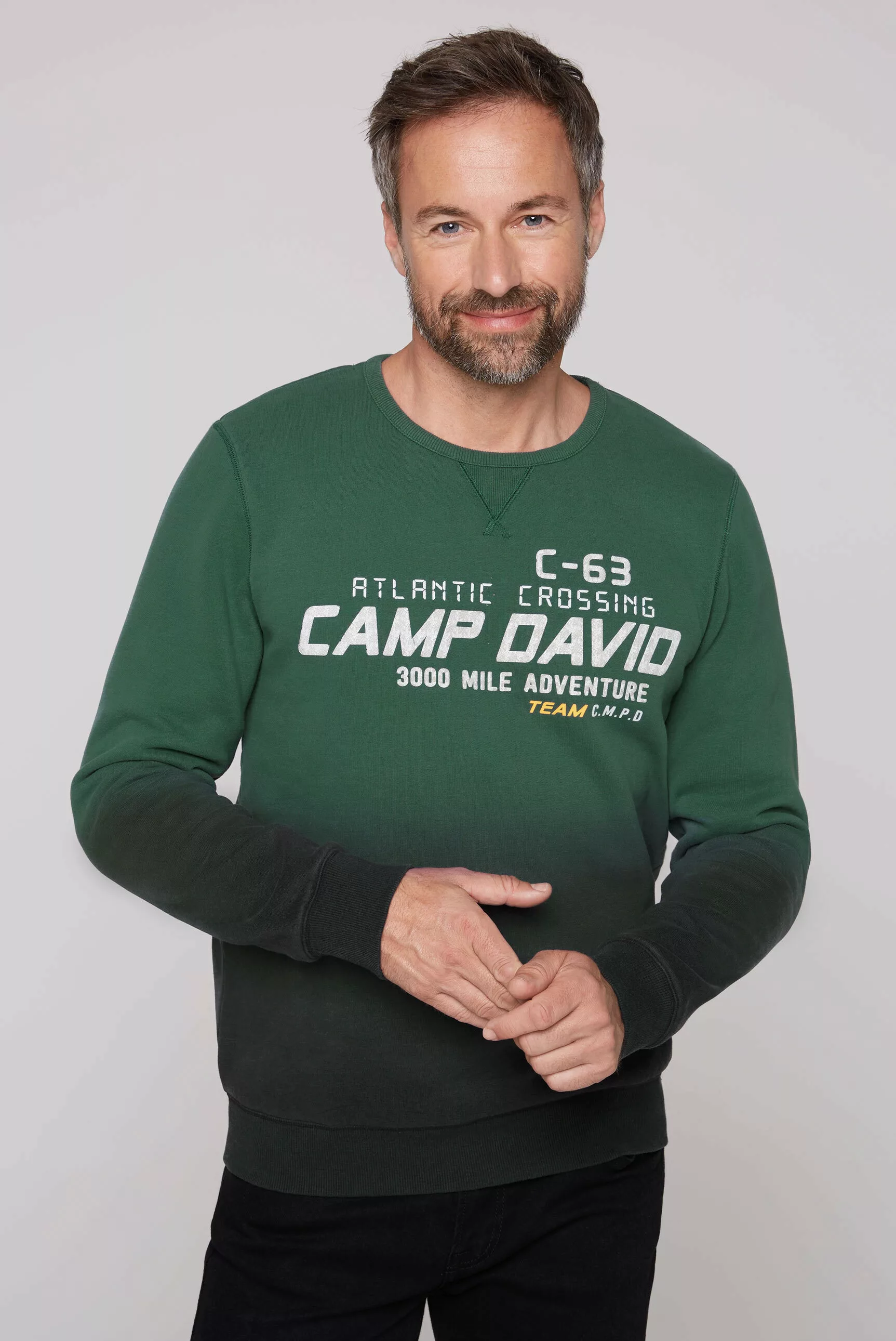 CAMP DAVID Sweater, mit Farbverlauf günstig online kaufen