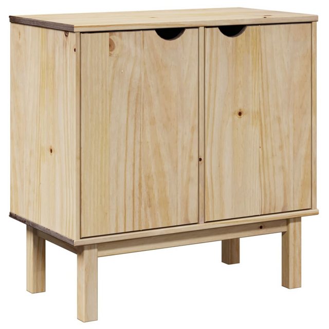 vidaXL Fächerschrank Flurschrank OTTA 75x40x75 cm Massivholz Kiefer günstig online kaufen