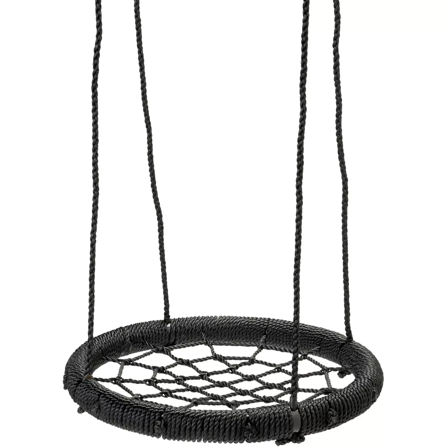 SwingKing Nestschaukel Ø 60 cm Schwarz günstig online kaufen