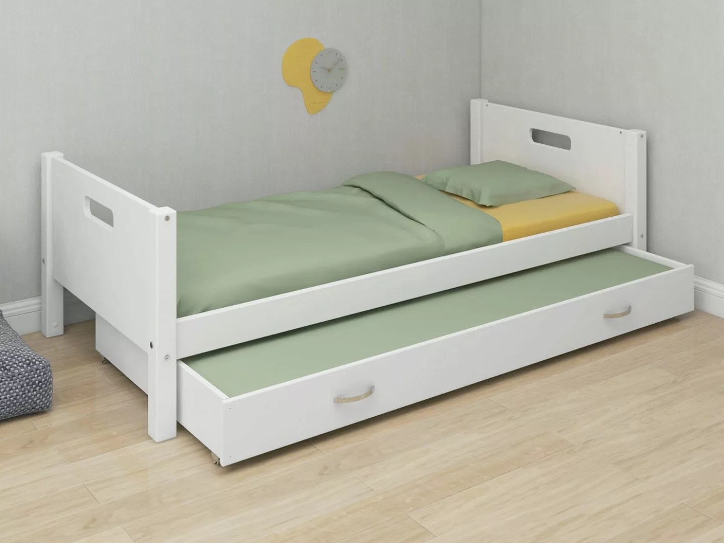 Thuka Einzelbett, Thuka Nordic produziert bei Flexa, incl Rollrost günstig online kaufen