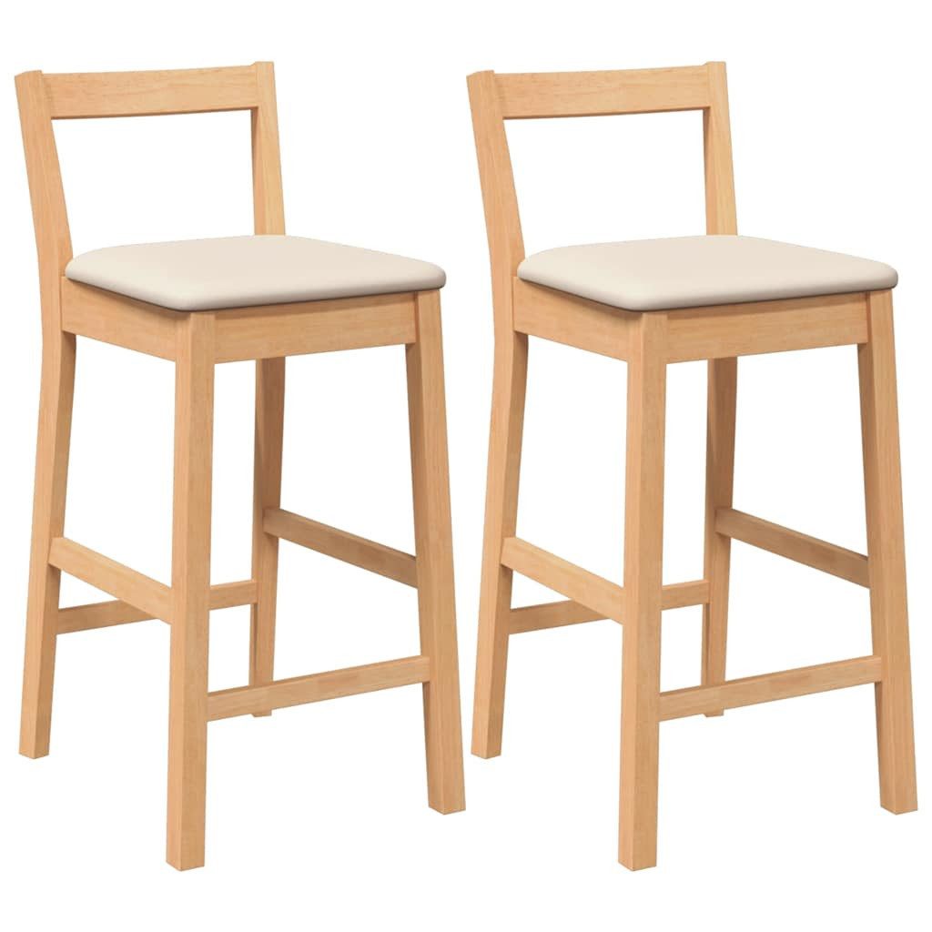 vidaXL Barhocker Barhocker mit Kissen 2 günstig online kaufen