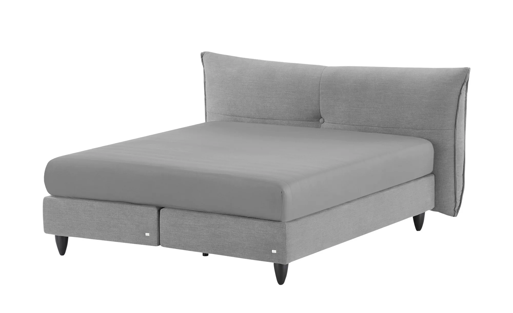 RUF Boxspringbett  Senta K ¦ grau ¦ Maße (cm): B: 222 H: 119 Betten > Boxsp günstig online kaufen