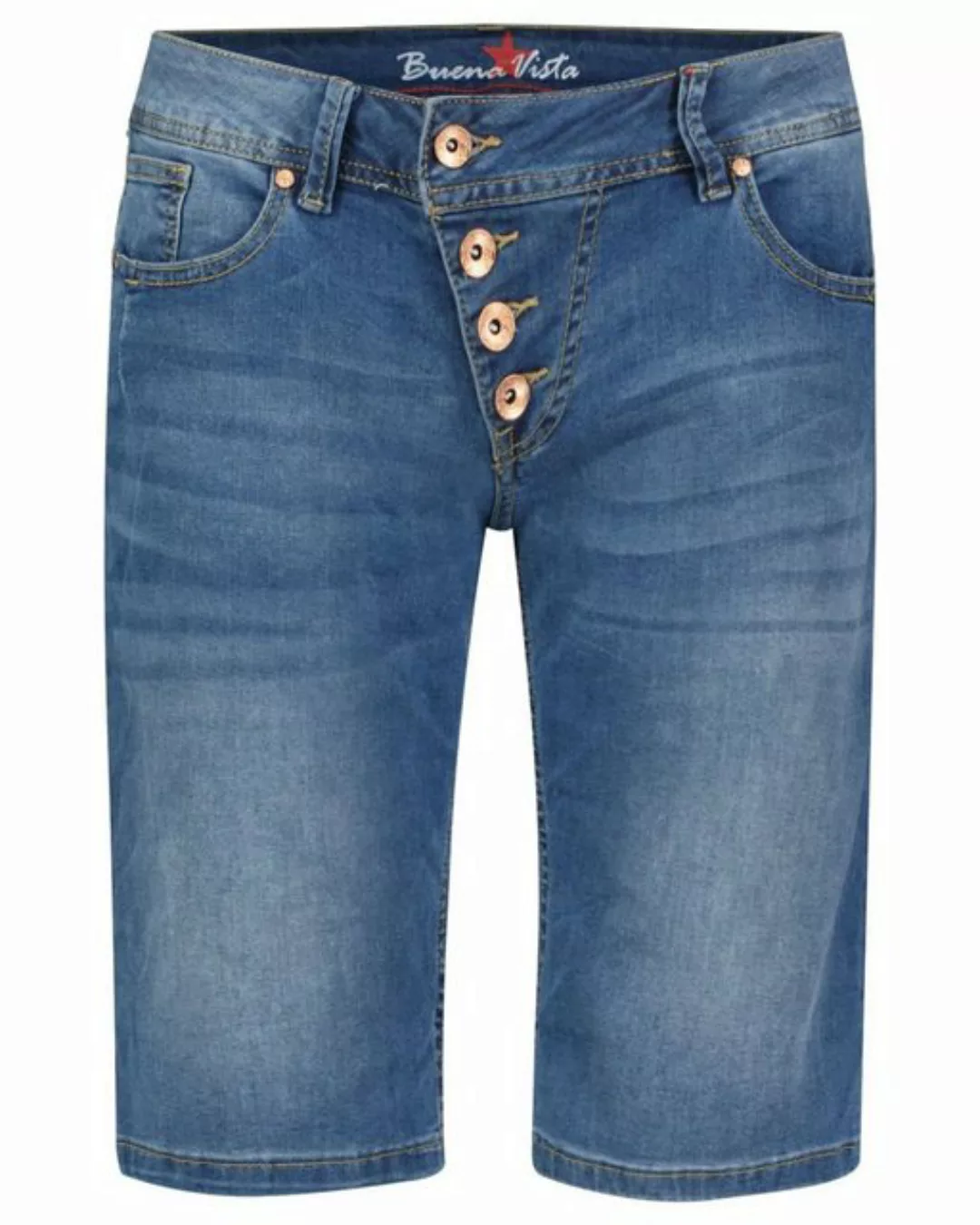 Buena Vista 5-Pocket-Jeans Damen Jeansshorts MALIBU Slim Fit (1-tlg) günstig online kaufen