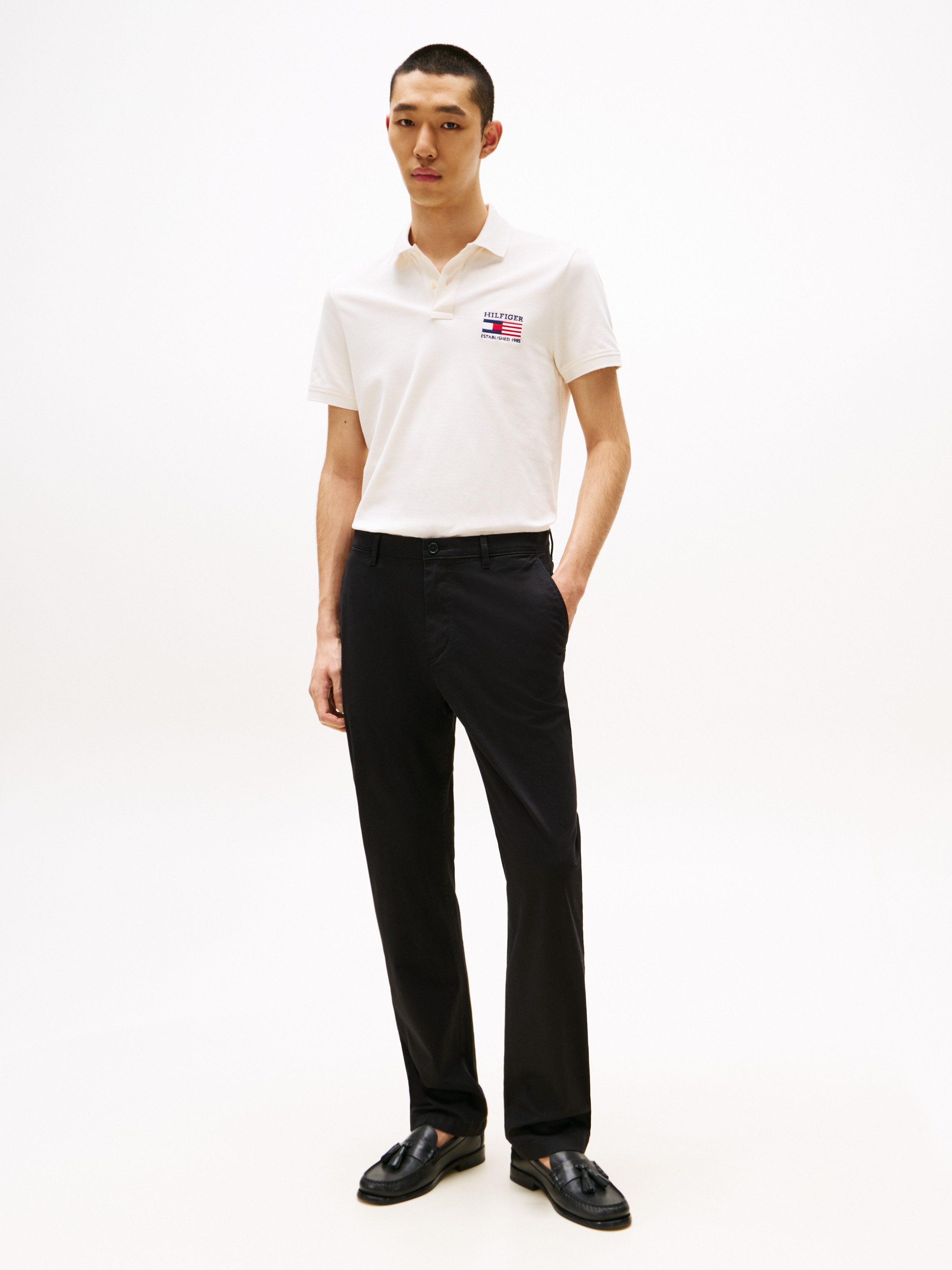 Tommy Hilfiger Poloshirt HILFIGER FLAG REG günstig online kaufen