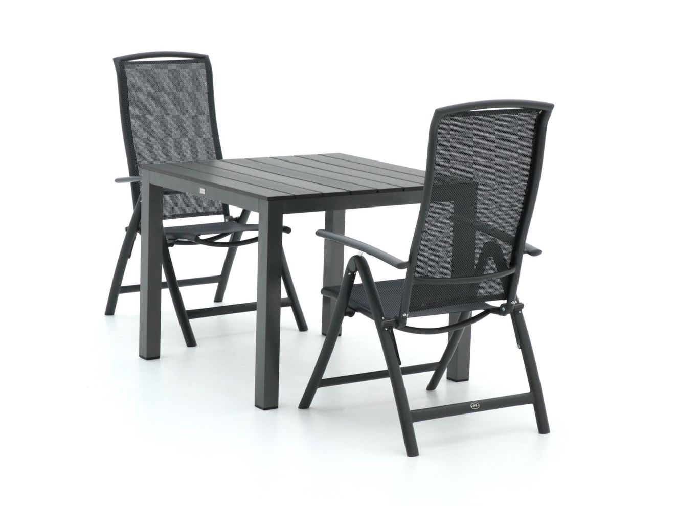 R&S Design Capri/Fidenza 90 cm Gartenmöbel-Set 3-teilig verstellbar günstig online kaufen