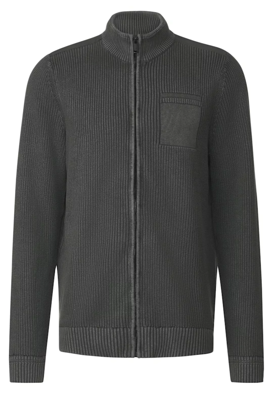 STREET ONE MEN Cardigan, mit Stehkragen günstig online kaufen