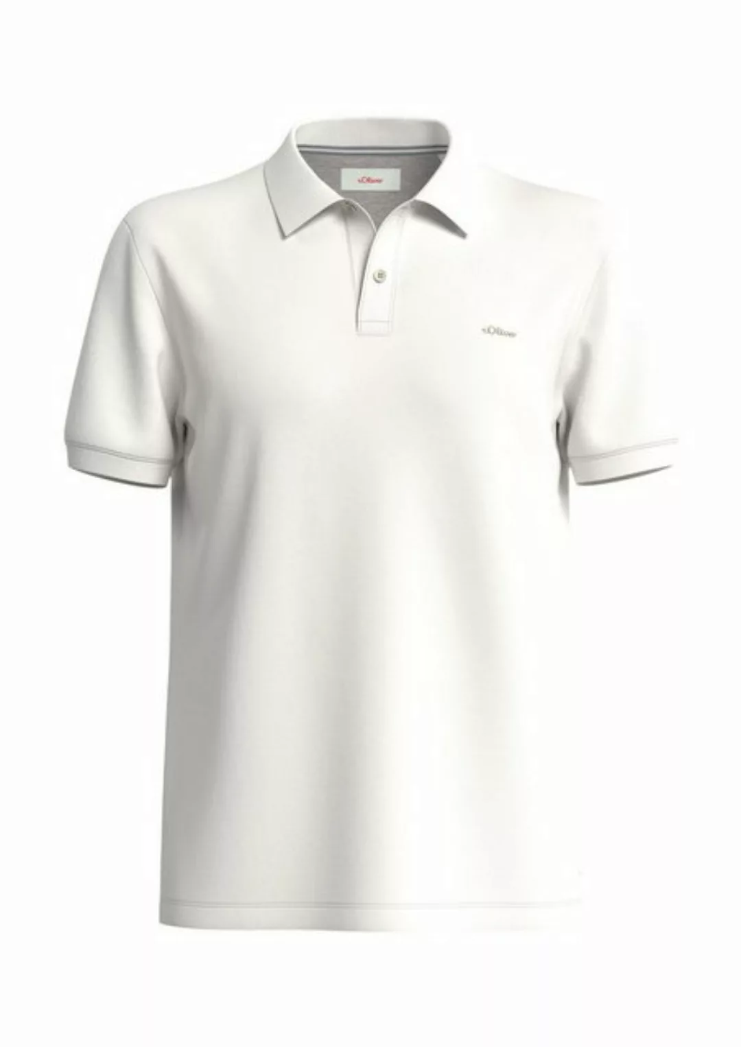 s.Oliver Poloshirt Basic (1-tlg) Piqué, Kragen, Knöpfe, Logo-Stickeri günstig online kaufen