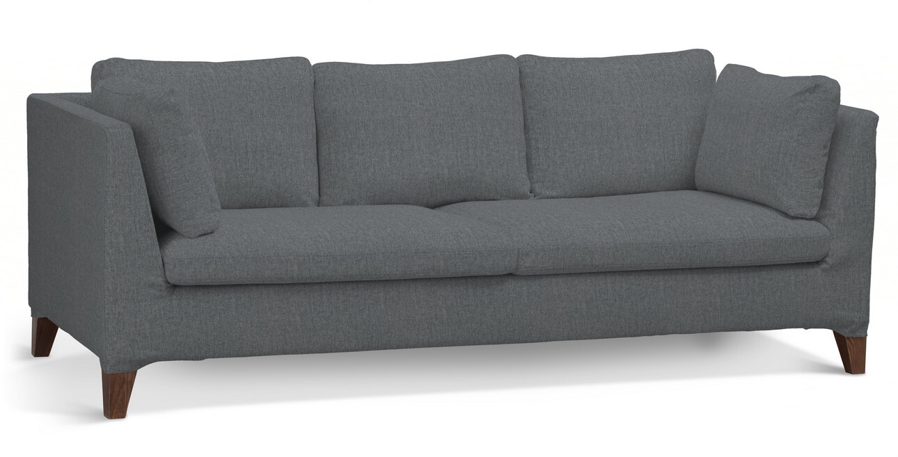 Bezug für Stockholm 3-Sitzer Sofa, grau, Stockholm 3-Sitzer, City (704-86) günstig online kaufen