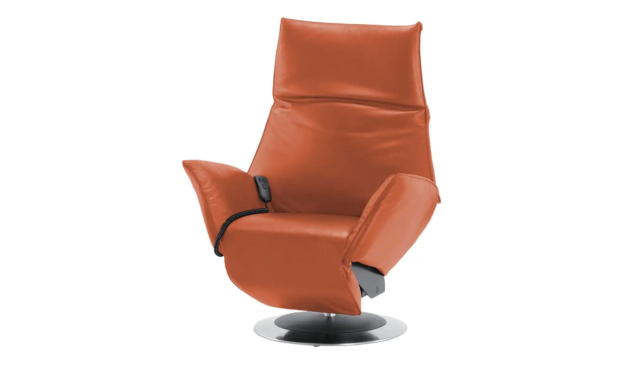 KOINOR Ledersessel  Safira ¦ orange ¦ Maße (cm): B: 92 H: 121 T: 92 Polster günstig online kaufen