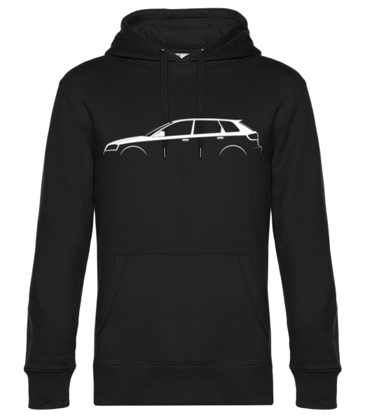 'Audi RS 3 Sportback (8P)' Silhouette · Unisex Premium Hoodie günstig online kaufen