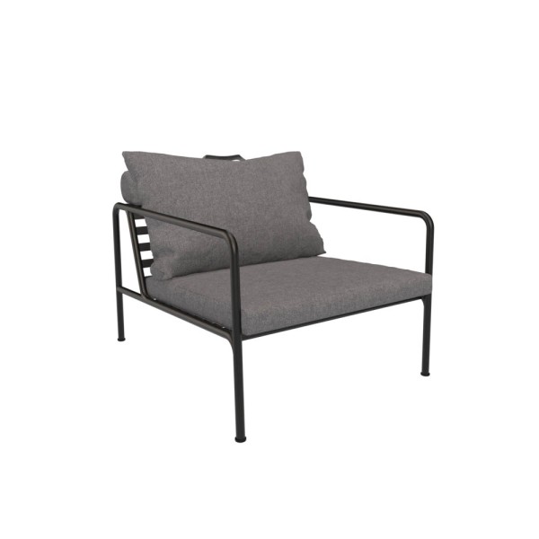 Outdoor Lounge-Sessel AVON schwarz Schiefer günstig online kaufen