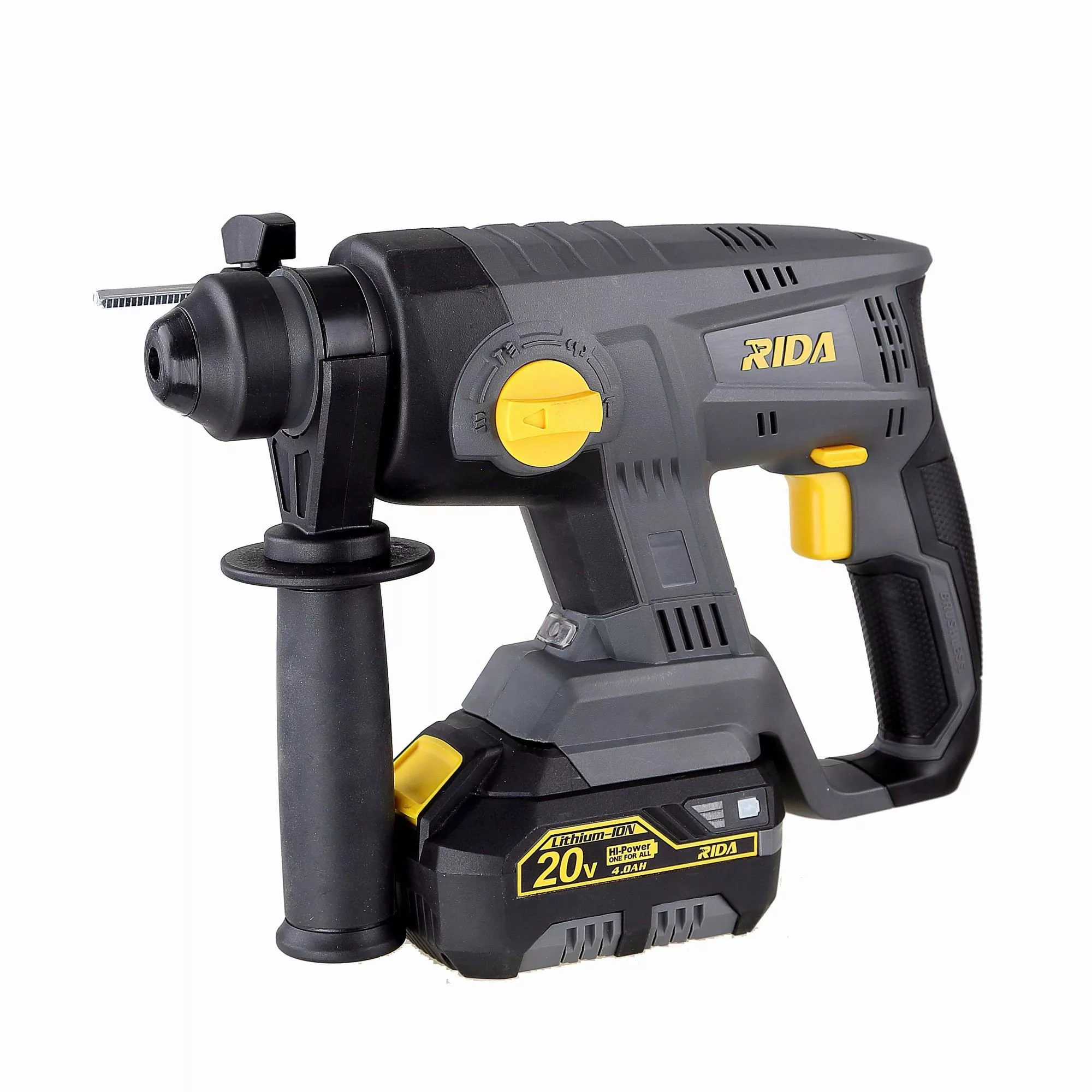 RIDA Akku-Schlagbohrmaschine Akku-Bohrhammer 20V, SDS plus, günstig online kaufen