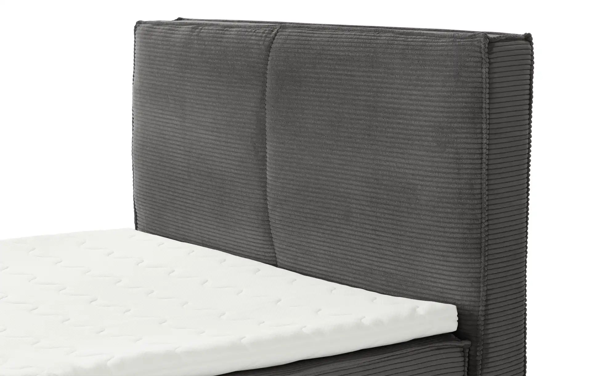 Boxi Boxspringbett mit trendigem Keder Boxi ¦ grau ¦ Maße (cm): B: 140 H: 1 günstig online kaufen