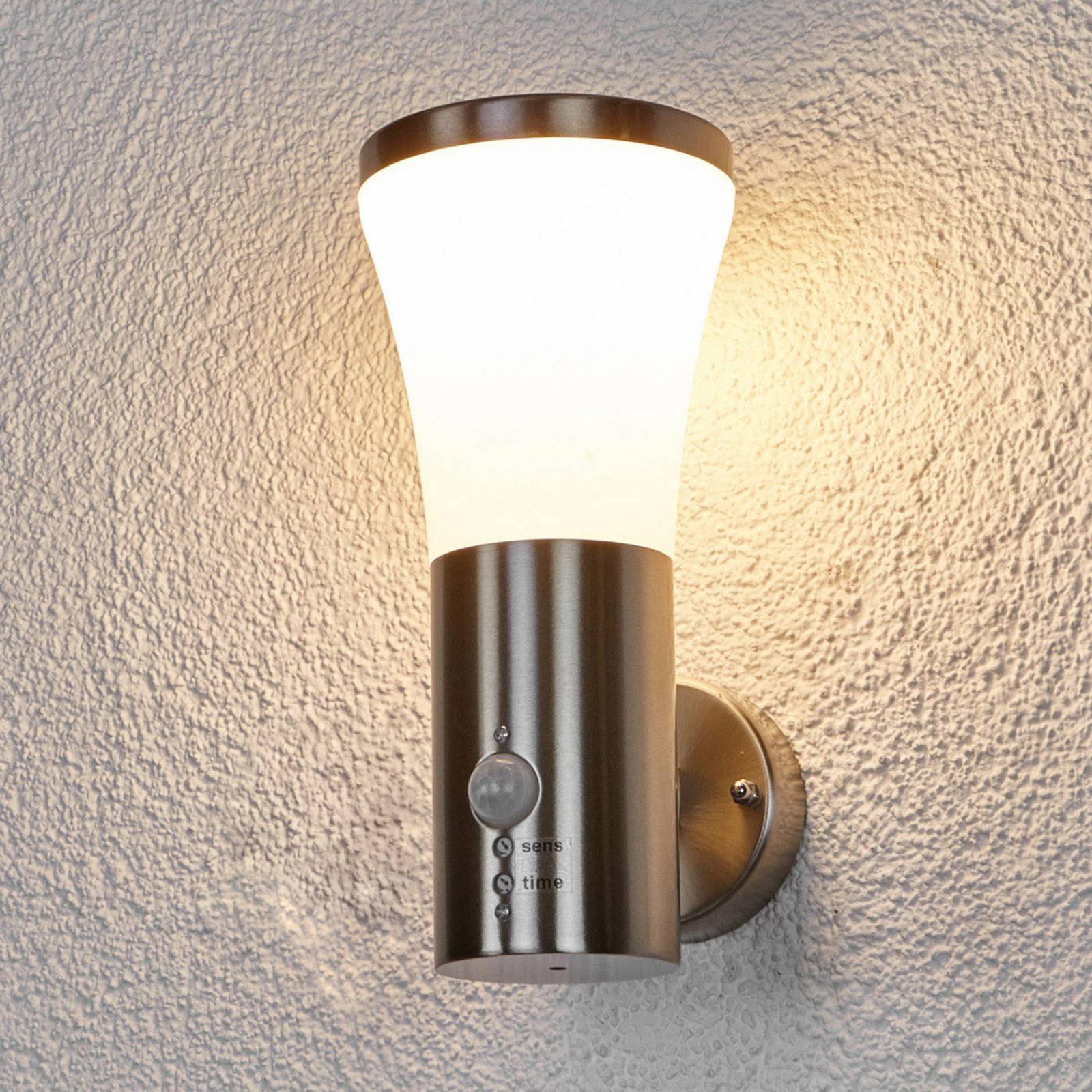 Bewegungsmelder-Wandlampe Sumea für außen, LED günstig online kaufen