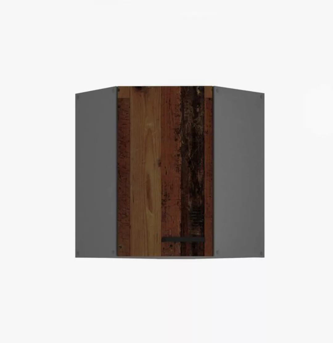Küchen-Preisbombe Eckhängeschrank 60X60 cm Küche OLD STYLE Wood Küchenzeile günstig online kaufen
