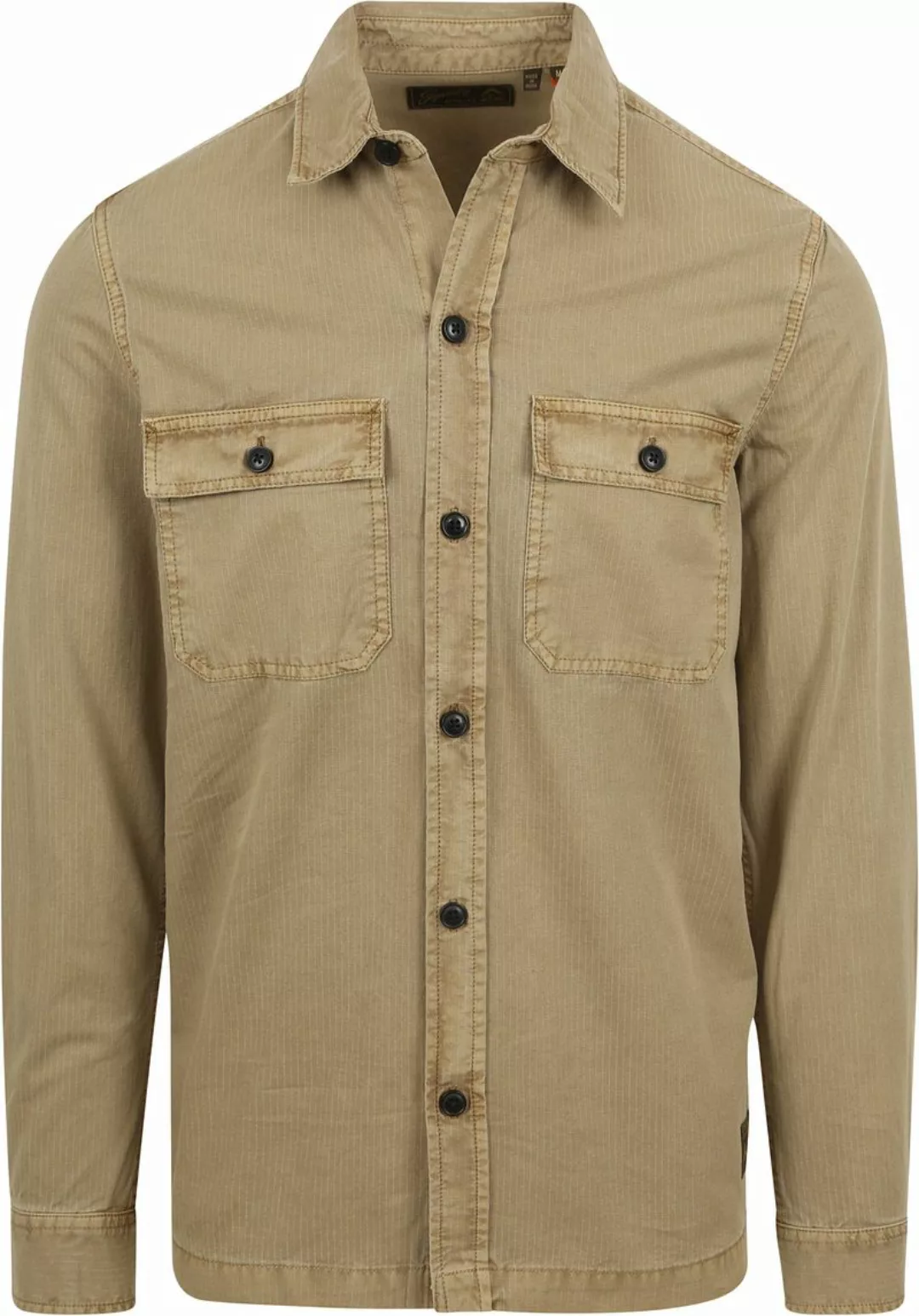 Superdry Overshirt Military Beige - Größe XL günstig online kaufen