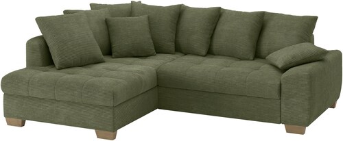 Mr. Couch Ecksofa »Nikita II, L-Form«, Wahlweise mit Bettfunktion, Bettkast günstig online kaufen