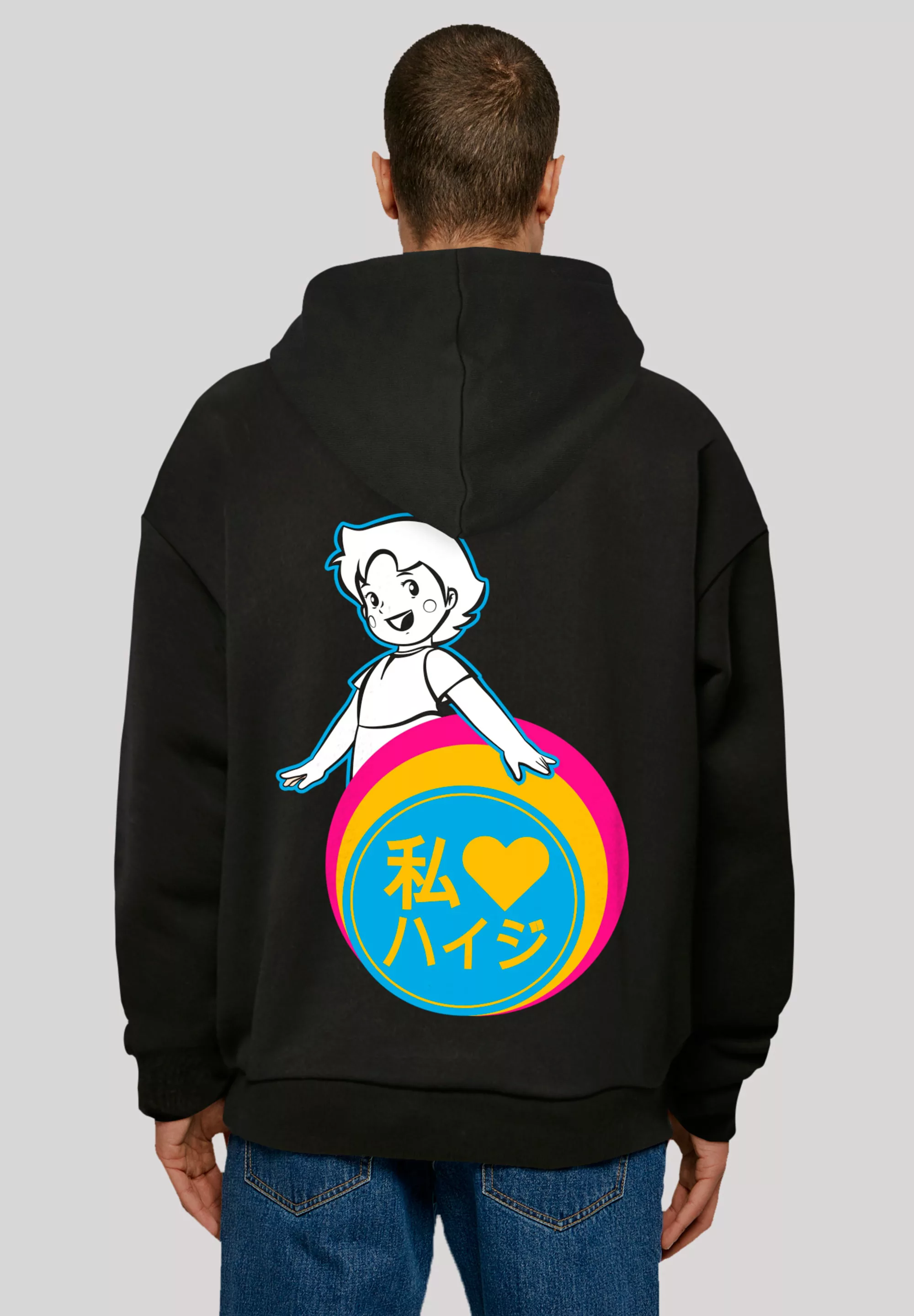 F4NT4STIC Kapuzenpullover "Heidi Kopf Motiv Heroes of Childhood", Nostalgie günstig online kaufen