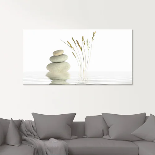 Artland Glasbild "Zen Friede", Zen, (1 St.), in verschiedenen Größen günstig online kaufen