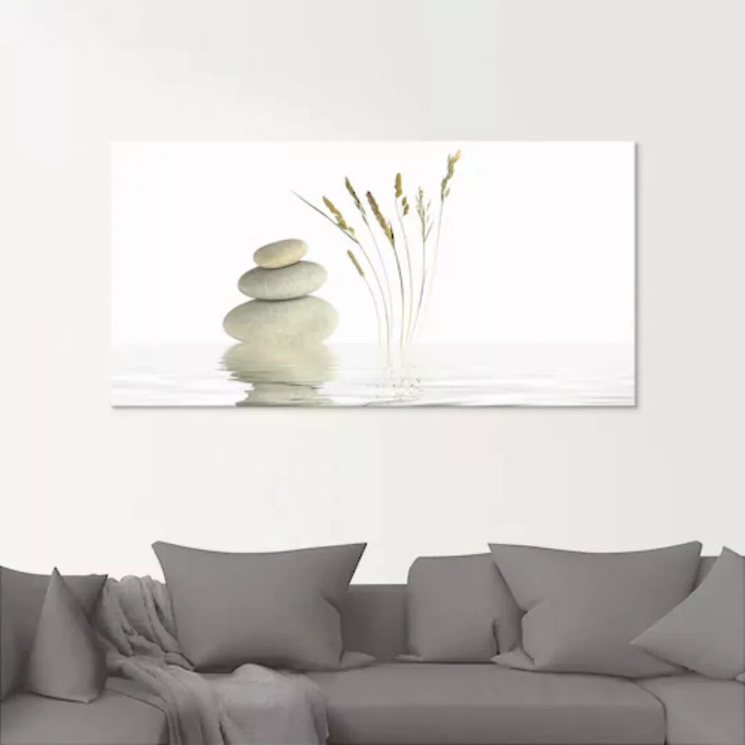 Artland Glasbild »Zen Friede«, Zen, (1 St.), in verschiedenen Größen günstig online kaufen