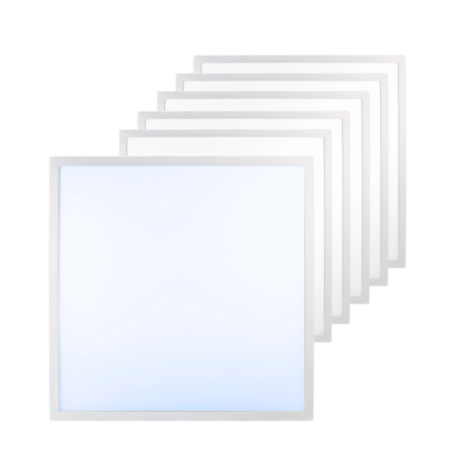 LUXULA LED Panel Geeignet für Feuchträume Rasterleuchte 40W 4400lm Kaltweiß günstig online kaufen