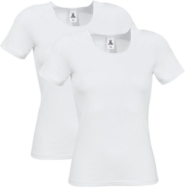 Erwin Müller T-Shirt Damen-Unterhemd, 1/2-Arm 2er-Pack (2-tlg) Single-Jerse günstig online kaufen