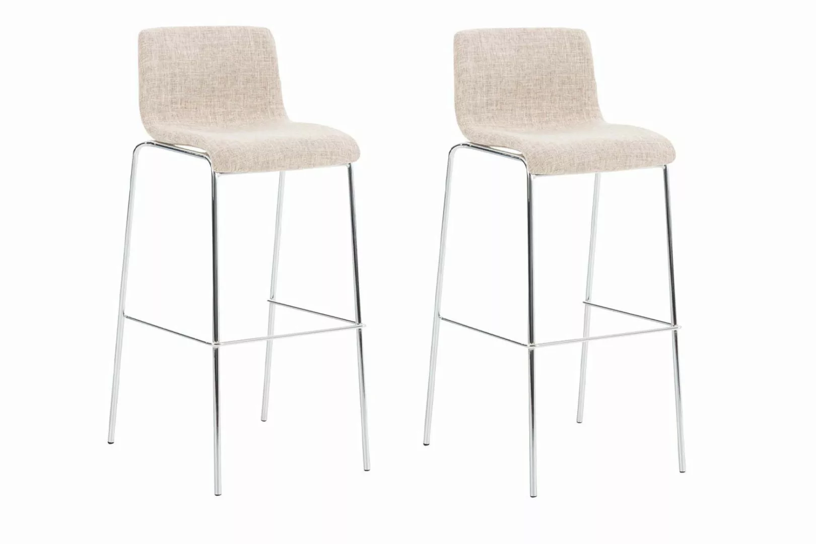 CLP Barhocker Hover Stoff (2er Set, günstig online kaufen