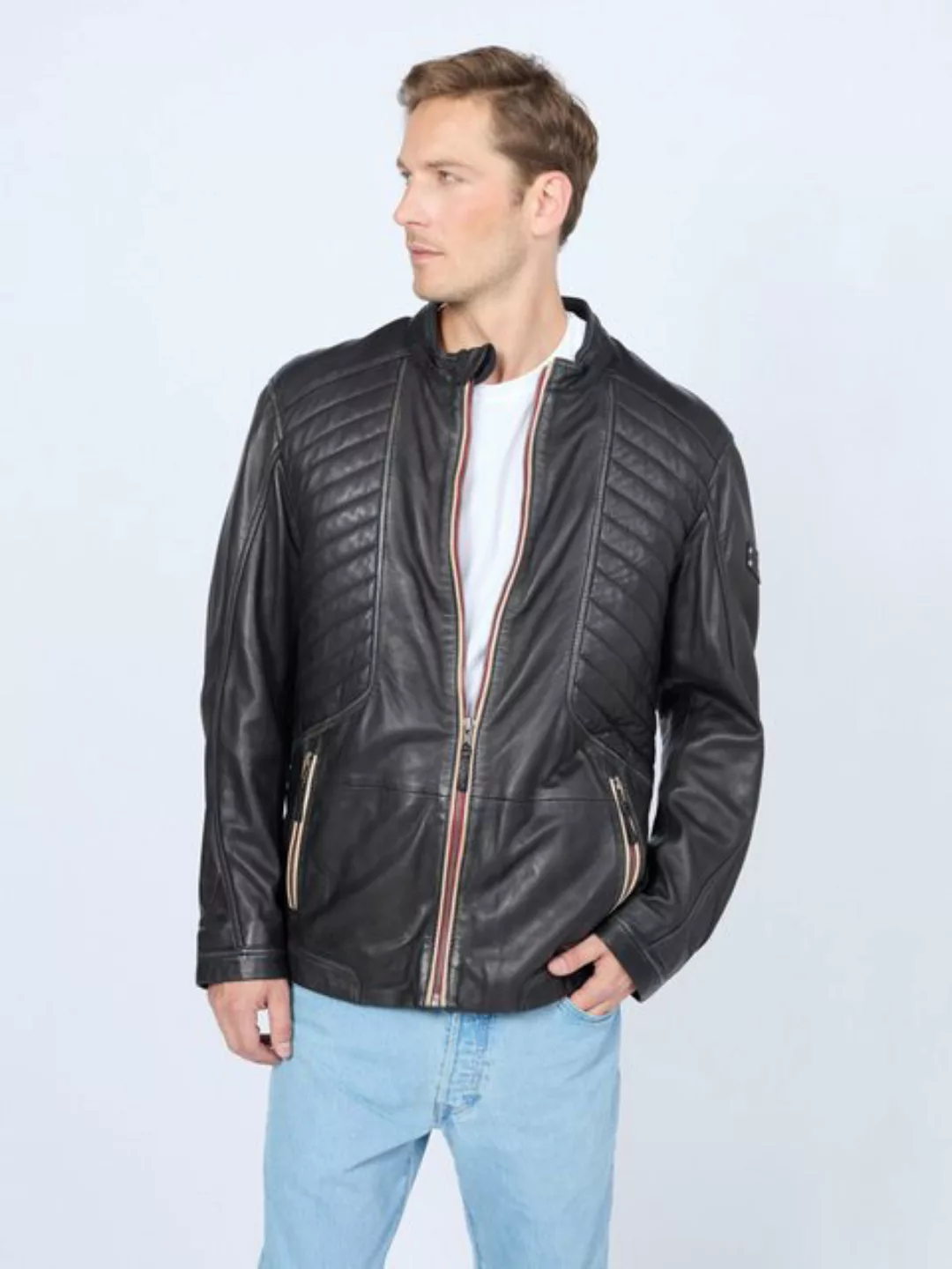 MUSTANG Lederjacke 31017223KLI günstig online kaufen