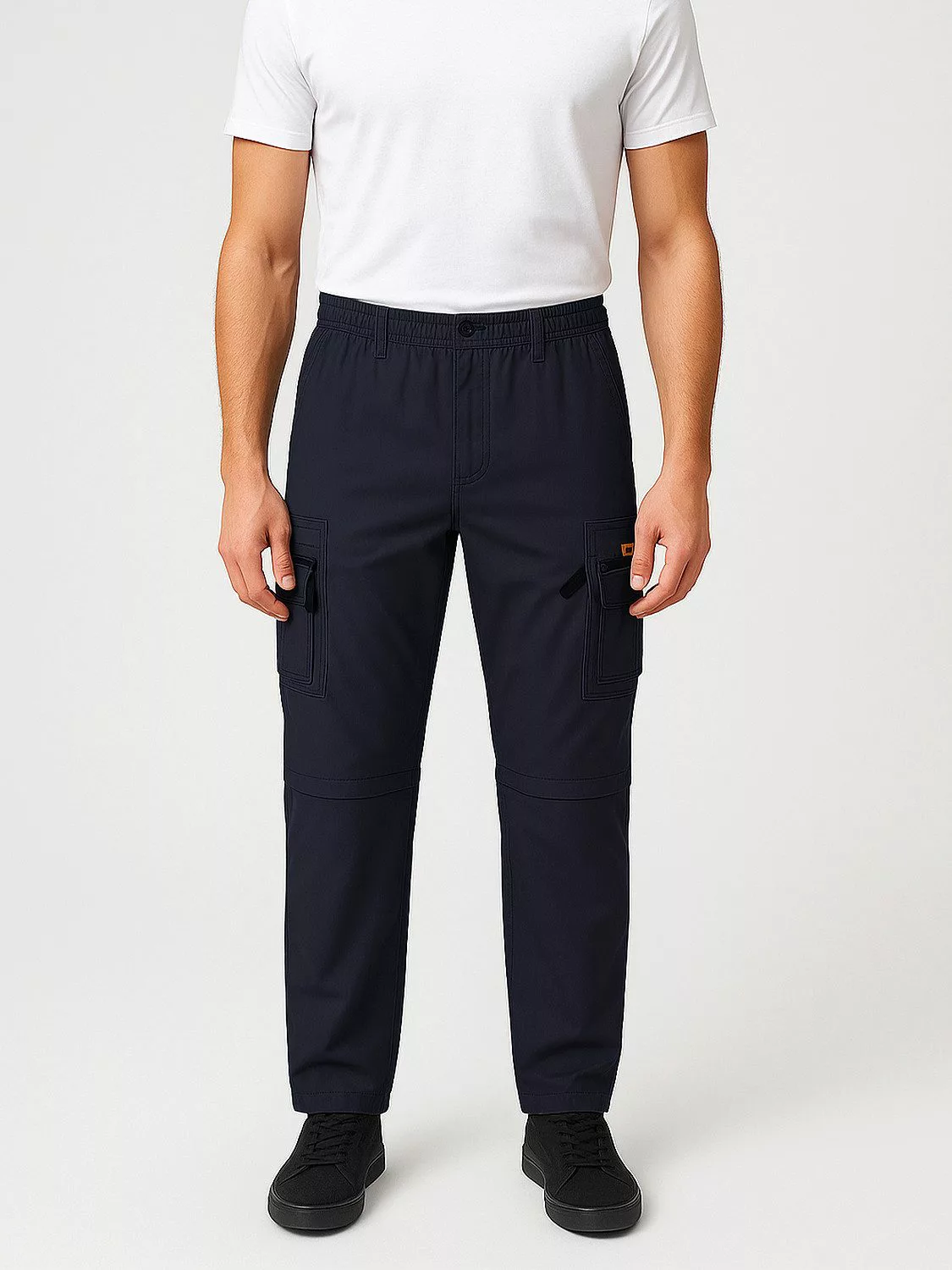 YSROMA Cargohose Zip-Off Beine, elastischer Bund, günstig online kaufen