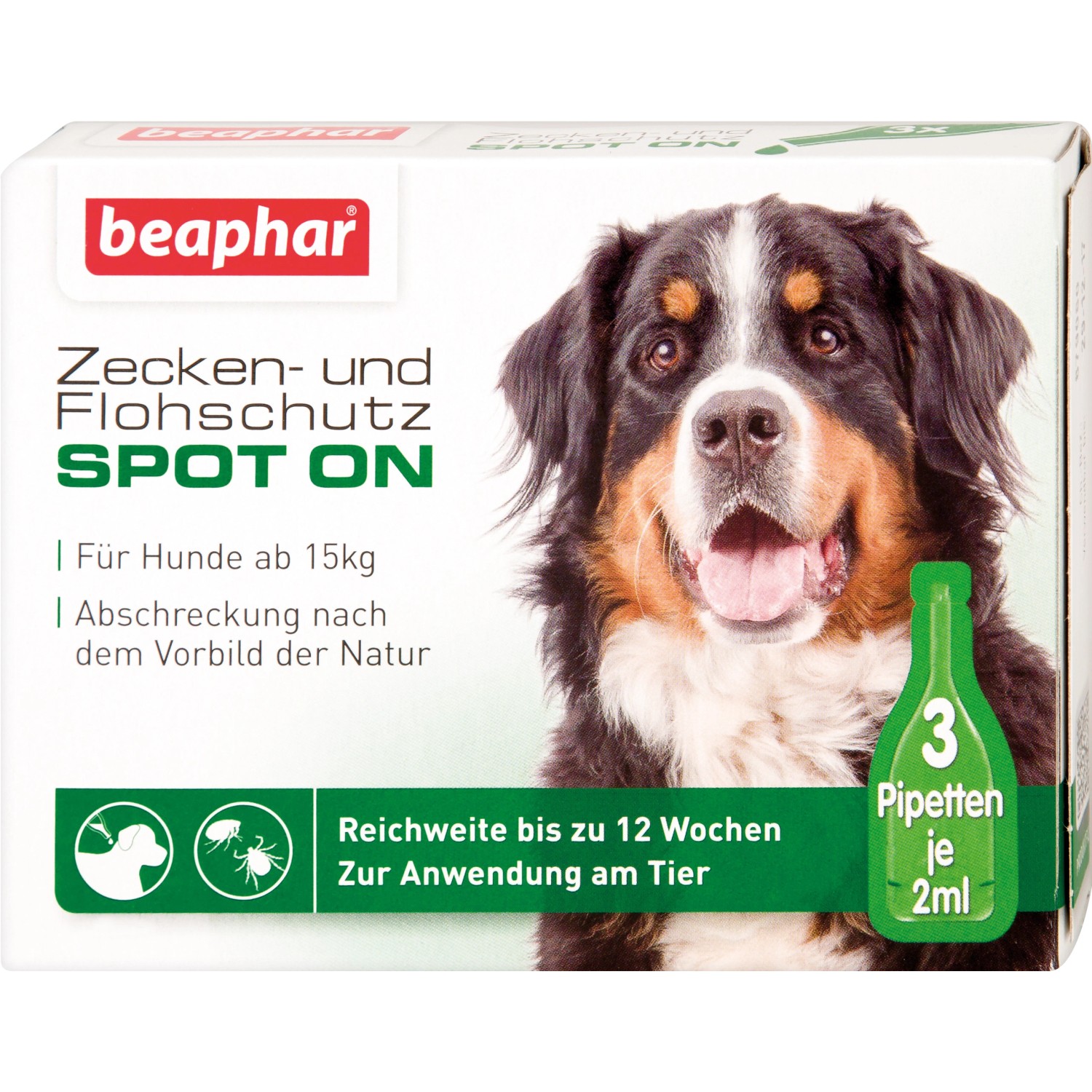 Beaphar Zecken- und Flohschutz Spot on für große Hunde günstig online kaufen