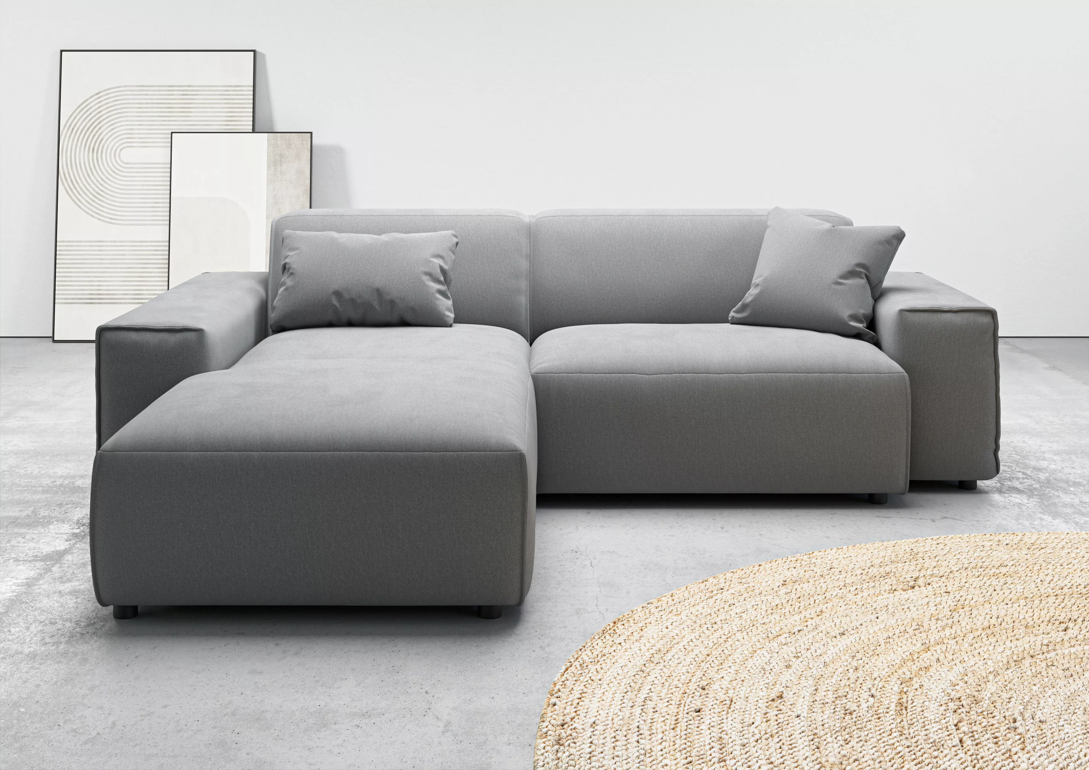 andas Ecksofa "Glimminge L-Form auch in Breitcord, Feincord + Easy care-Bez günstig online kaufen