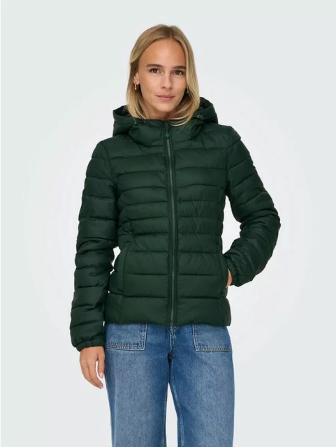 ONLY Steppjacke "ONLTAHOE HOOD JACKET OTW NOOS", mit Kapuze, in modisch kur günstig online kaufen