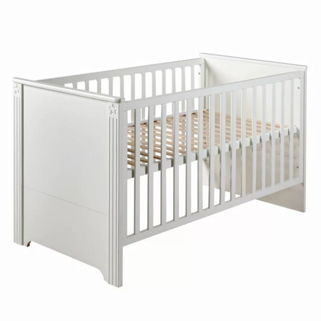 roba® Babybett Maxi, Gitterbett, höhenverstellbar - Umbaubar zum Juniorbett günstig online kaufen