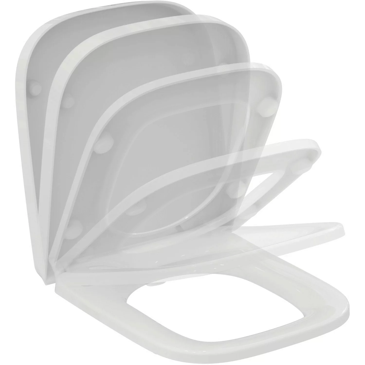 Ideal Standard WC-Sitz i.life S Wrapover mit Softclosing Weiß günstig online kaufen