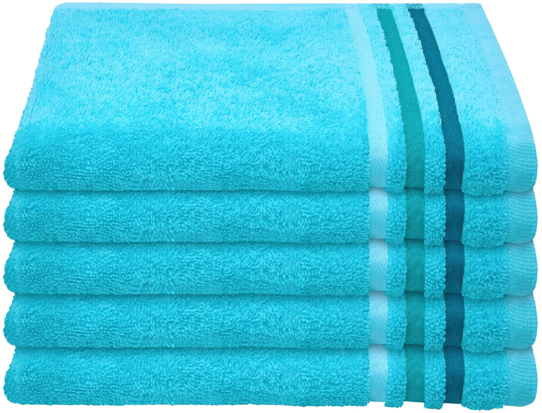 Schiesser Gästehandtücher Skyline Color aus 100 günstig online kaufen