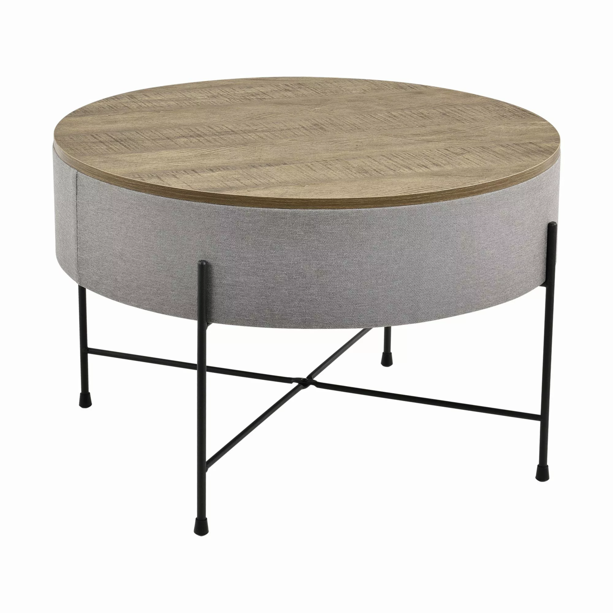 en.casa Couchtisch, Stylischer Couchtisch »Tauranga« Rund günstig online kaufen